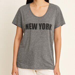 Hive & Honey Scoop Neck New York T-Shirt